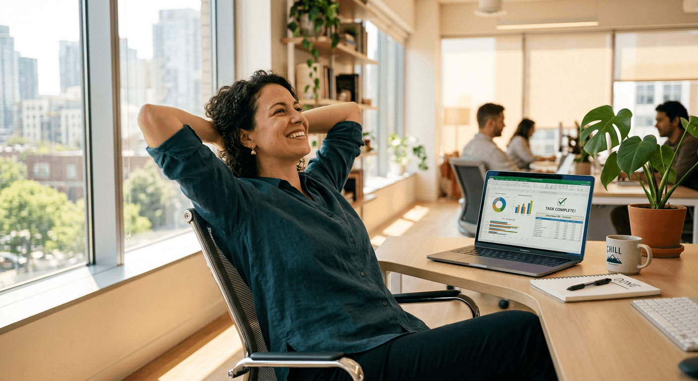 Time saved on repetitive tasks